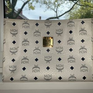 Vintage MCM cosmetic bag